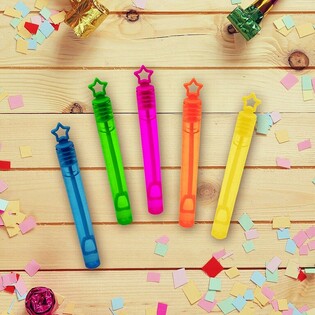 RENKLİ MİNİ BALONCUK &Ccedil;UBUKLARI (12'li Paket)