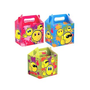 SMILEY &Ccedil;ocuk Men&uuml; Kutusu &ndash; 14 x 9,5 x 18 cm (12 Adet)