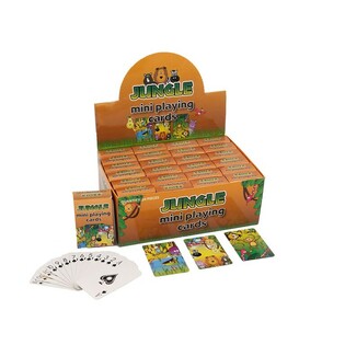 MİNİ OYUN KARTLARI &ndash; MODEL: JUNGLE TEŞHİR STANDINDA (24 Adet)