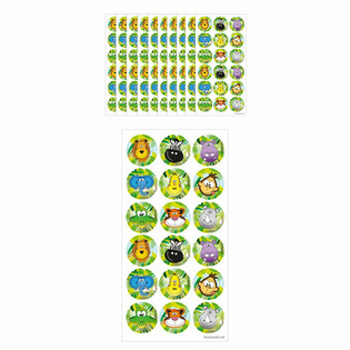 EĞLENCELİ &Ccedil;IKARTMALAR &ndash; JUNGLE SAYFA BAŞINA 18 &Ccedil;IKARTMA (10'lu Paket)