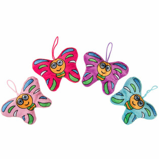 Peluş Kelebekler - 13 cm (24 adet)