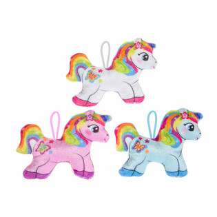 PELUŞ TEKBOYNUZ / UNICORN - 13.5 Cm. (24 Adet)