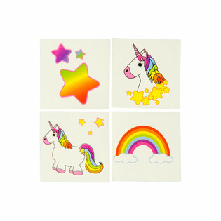 Unicorn / Tekboynuz Ge&ccedil;ici D&ouml;vme (288 adet)