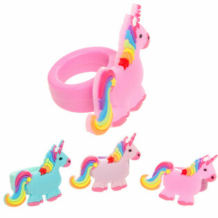 UNICORN / TEK BOYNUZLU AT Y&Uuml;Z&Uuml;KLERİ (48 adet)