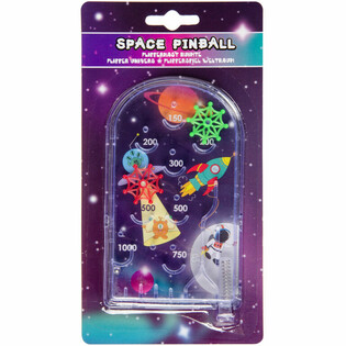 Uzay Temalı Mini Pinball Oyunu - Kartelada (12 adet)
