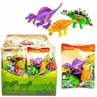 Poşette 3 Dinozor (60 Adet)