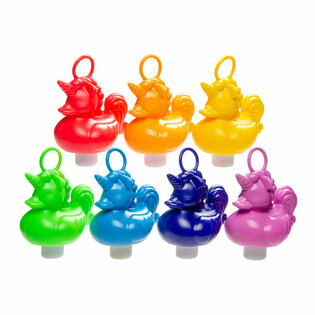 Unicorn &Ouml;rdek Avlama - Karışık Renkler - 12 Cm (21 adet)