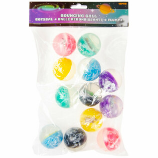 Zıpzıp Toplar Uzay / Space &Oslash; 4,5 cm (12 adet)