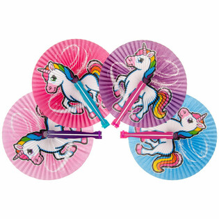 Unicorn / Tekboynuzlu At Yelpazesi (12 Adet)