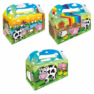 Men&uuml; Kutusu &ndash; &Ccedil;iftlik &ndash; 22.5 x 9.5 x 18 cm (12 adet)
