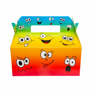 Smiley &Ccedil;ocuk Men&uuml; Kutusu - 22,5 x 12 x 9,5 cm (24 adet)