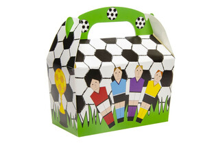 FUTBOL İKRAM KUTUSU 12x12.5x6 cm (12 Adet)
