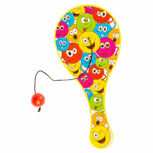 Smiley Lastikli Toplu Raket Oyunu - 48 Adet