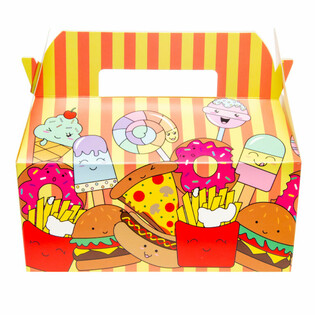 Fastfood Men&uuml; Kutuları - 22.5 x 12 x 9.5 cm (24 adet)