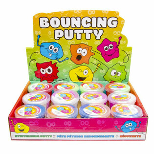 ZIPLAYAN OYUN HAMURU - SMILEY TEŞHİR KUTUSUNDA (12 adet)
