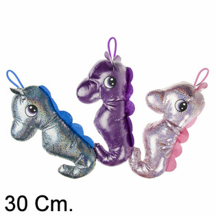 Peluş Deniz Atı, 30 cm - Renk Karışımı