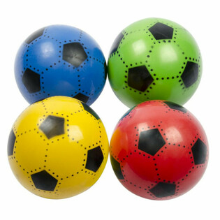 Futbol Topları - 23cm - Karışık Renkler (10 Adet)