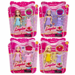 POCKET DOLL / Aksesuarlı Cep Bebeği Teşhir Standında (24 Adet)