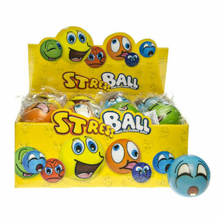 SMILEY STRES TOPLARI STANTTA (24 Adet)