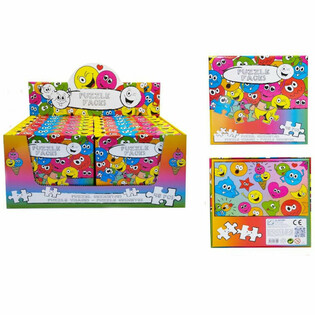 Smiley Puzzle Standı (12 adet)