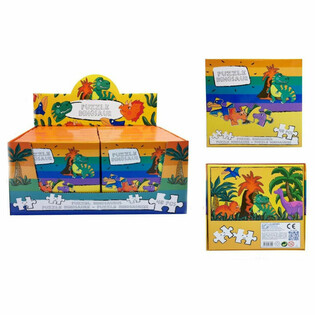 Dinozor Yapboz 48 Par&ccedil;a - Stand (12 adet)