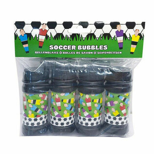 FUTBOL TEMALI BALONCUK 50ML (4'L&Uuml; PAKET)