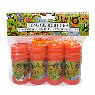 Balon K&ouml;p&uuml;ğ&uuml; Orman Hayvanları 50ml (4'l&uuml; Paket)