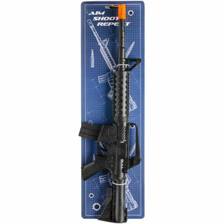 Kart &Uuml;zerinde M16 Tıkırtılı T&uuml;fek (6 adet)