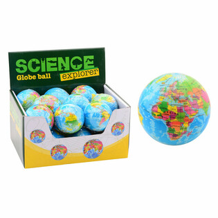 SCIENCE EXPLORER - K&ouml;p&uuml;k D&uuml;nya K&uuml;resi Top &Oslash;6 cm (18 adet teşhir kutusunda)