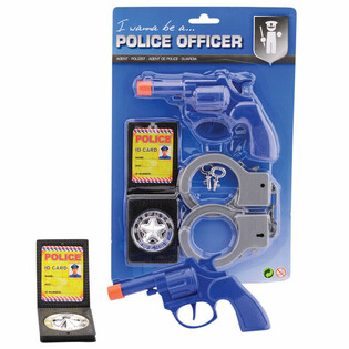 Kartlı Polis Oyun Seti (6'lı Paket)