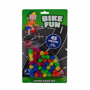 BIKE FUN - KART KARTELA &Uuml;ZERİNDE 45x BİSİKLET JANT BONCUĞU (1 Adet)
