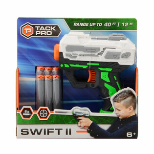 6 Yumuşak Dartlı Tack Pro Swift II Dart Tabancası
