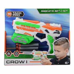 Tack Pro Crow I 6 Yumuşak Dartlı Oyuncak Tabanca
