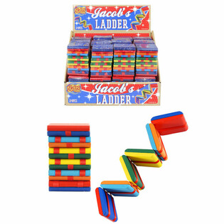 RETRO TOYS - Ahşap Yakub'un Merdiveni Teşhir Kutusu (24 Adet)