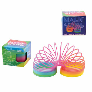 RAINBOW MAGIX STRES YAYI / G&Ouml;KKUŞAĞI SPİRAL KUTUDA &Oslash;7,5 CM (12 adet)