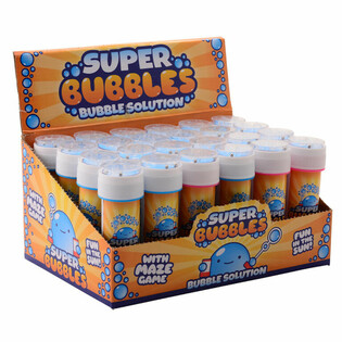 AQUA FUN - SABUN K&Ouml;P&Uuml;Ğ&Uuml;, 60ML SABIR OYUNLU TEŞHİR KUTUSUNDA (24 Adet)