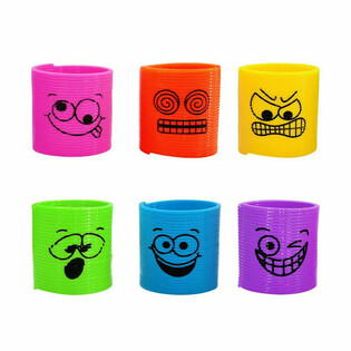 MİNİ FUNNY FACES SPİRALLERİ &Oslash;3.5 CM (6 adet)