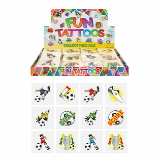 FUN TATTOO'S - Futbol Standı (12'li 48 Paket)