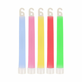 GLOW STICK IŞILDAK - 15CM İPLİ - RENK KARMASI (25 adet)
