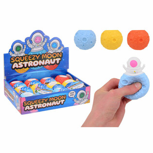 Astronot Squeezy Ay Topu - Teşhir Standında (12 Adet)