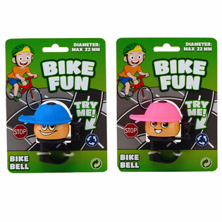 BIKE FUN &Ccedil;ocuk Bisiklet Zili Kartlı (24 Adet)