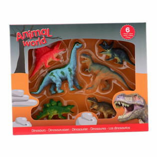 ANIMAL WORLD - Dinozor Oyun Seti (6 Fig&uuml;r)