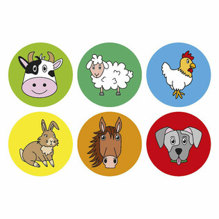 PELUŞ - &Ccedil;İFTLİK HAYVANLARI - &Ccedil;AP: 10 CM (48 adet)