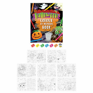 Numaralarla Boyama Kitap&ccedil;ığı - Halloween (48 adet)