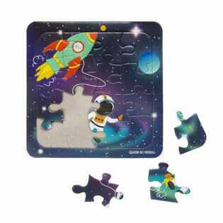 Mix Uzay Puzzle - 14x14 cm (50 Adet)