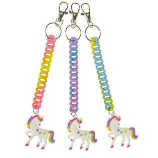 UNICORN / TEKBOYNUZ SPİRAL ANAHTARLIK (24 Adet)