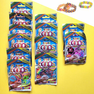 CRAZE LOOPS LOOM - S&Uuml;RPRİZ PAKET - TEŞHİR STANDINDA (12 adet)