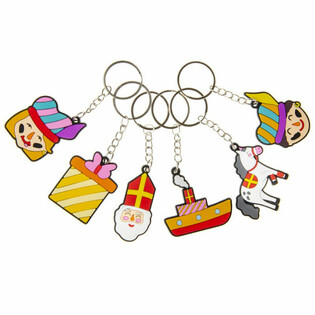 AZİZ NİKOLA (SINTERKLAAS) ANAHTARLIKLAR (48 Adet)