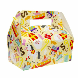 SINTERKLAAS MEN&Uuml; KUTUSU - 22.5 x 12 x 9.5 Cm (24 Adet)