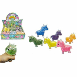 Sıkıştırılabilir Simli Unicorn Teşhir Kutusu (12 Adet)